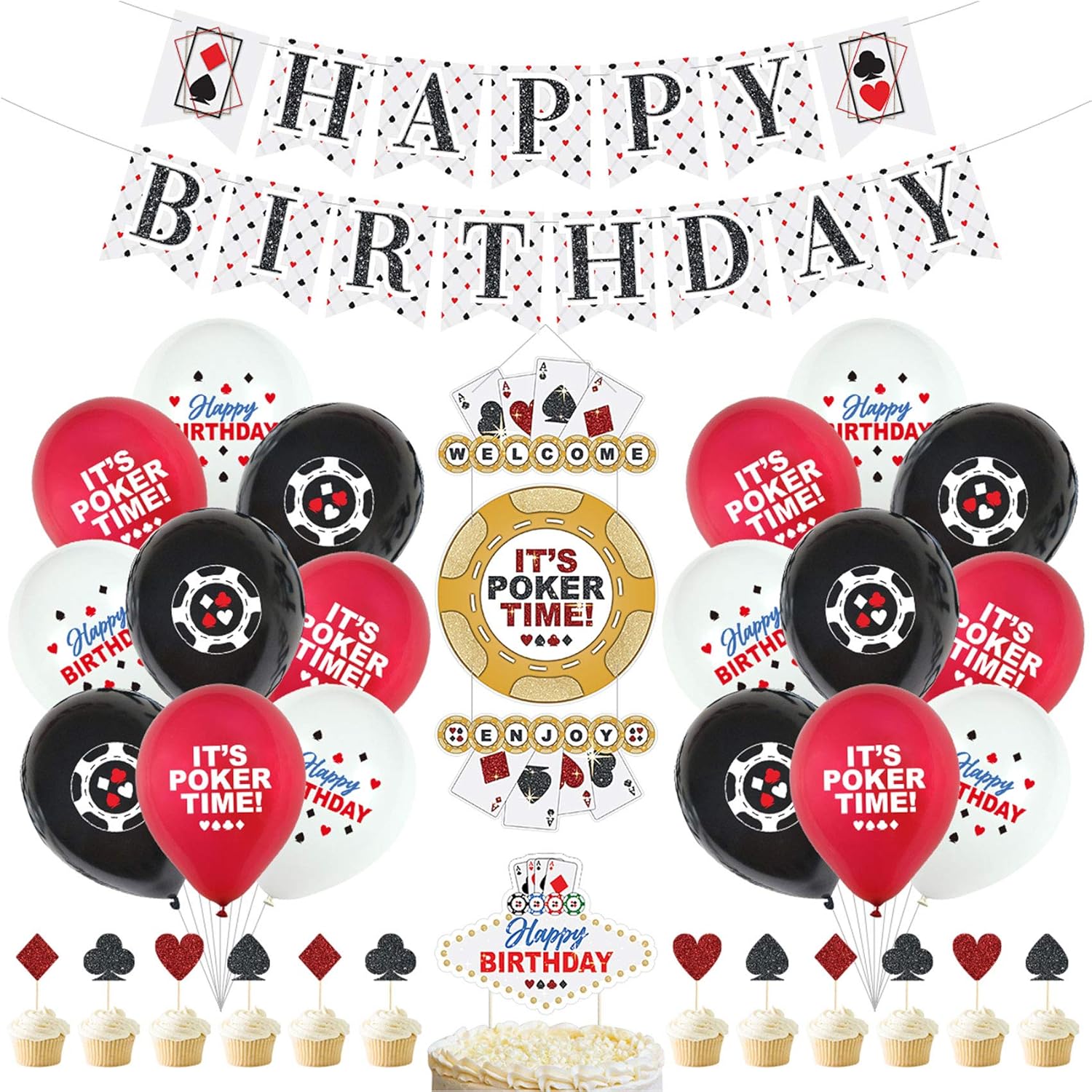 Poker Birthday Party Supplies Las Vegas Casino Party