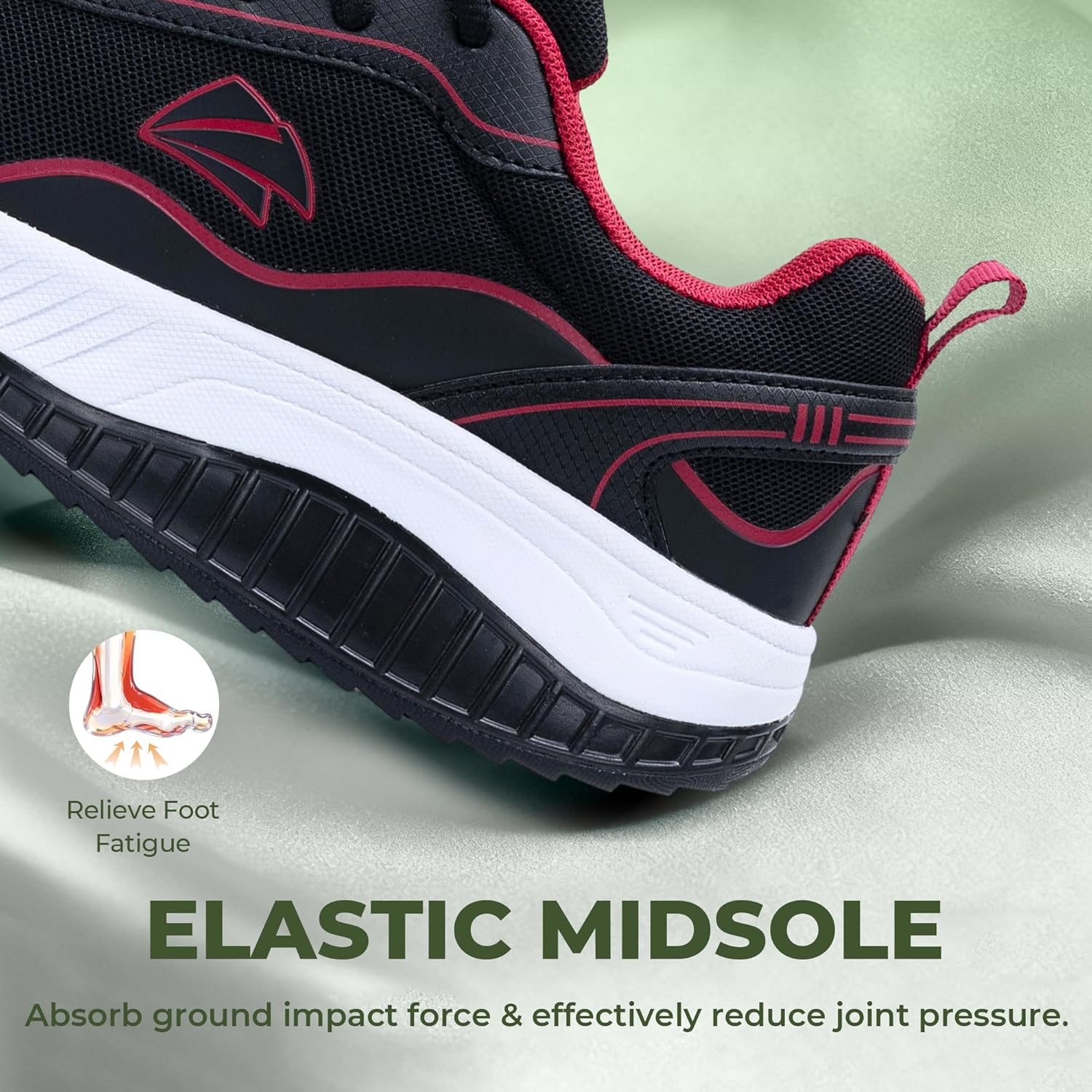 MEHOTO Walking Shoes Women with Arch Support Wide Orthotic Sneakers for Plantar Fasciitis Foot and Heel Pain Relief Tennis Shoes US 6-11