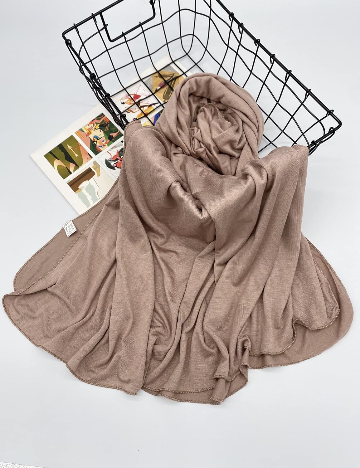 Premium Jersey Hijabs for Women - Cotton Muslim Scarfs - Image 7