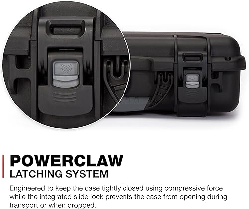 Miniatura 4 de Nanuk 910 Impermeable 2UP Classic Pistol Estuche Duro - Negro