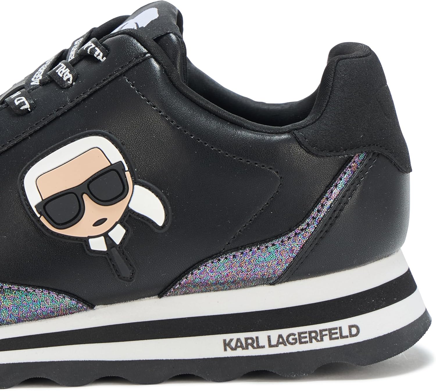 KARL LAGERFELD Women's Meade Lace Up Sneakers - Image 4