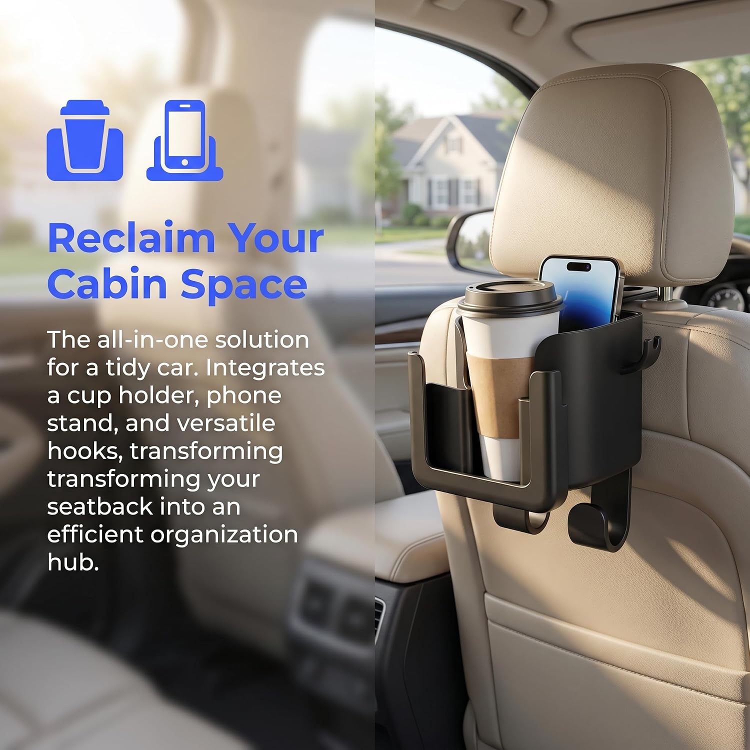 Backseat Cup Holder for ID.7 2023 image 3
