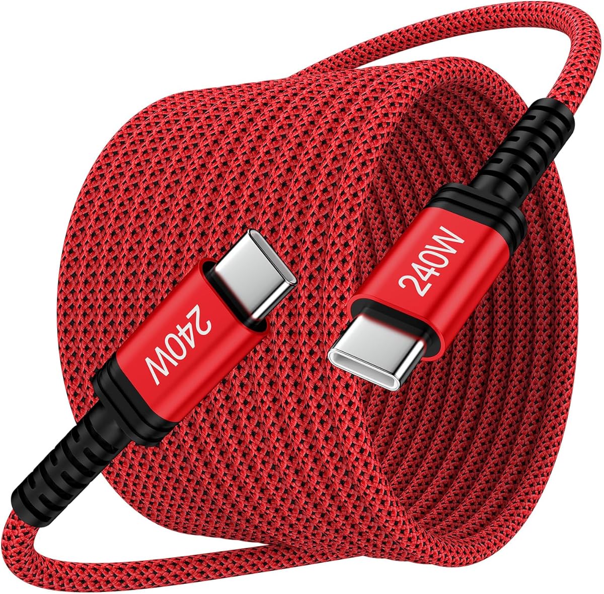 10 FT USB C Cable Fast Charging for iPhone 17 Charger Cord, 240W USBC to USBC Cable for iPhone 17 Air 16 15 Pro Max,iPad Pro,MacBook Air 2024 M4,Samsung Galaxy S26 S25 FE Ultra S24 A17,Pixel 10 Pro/9a