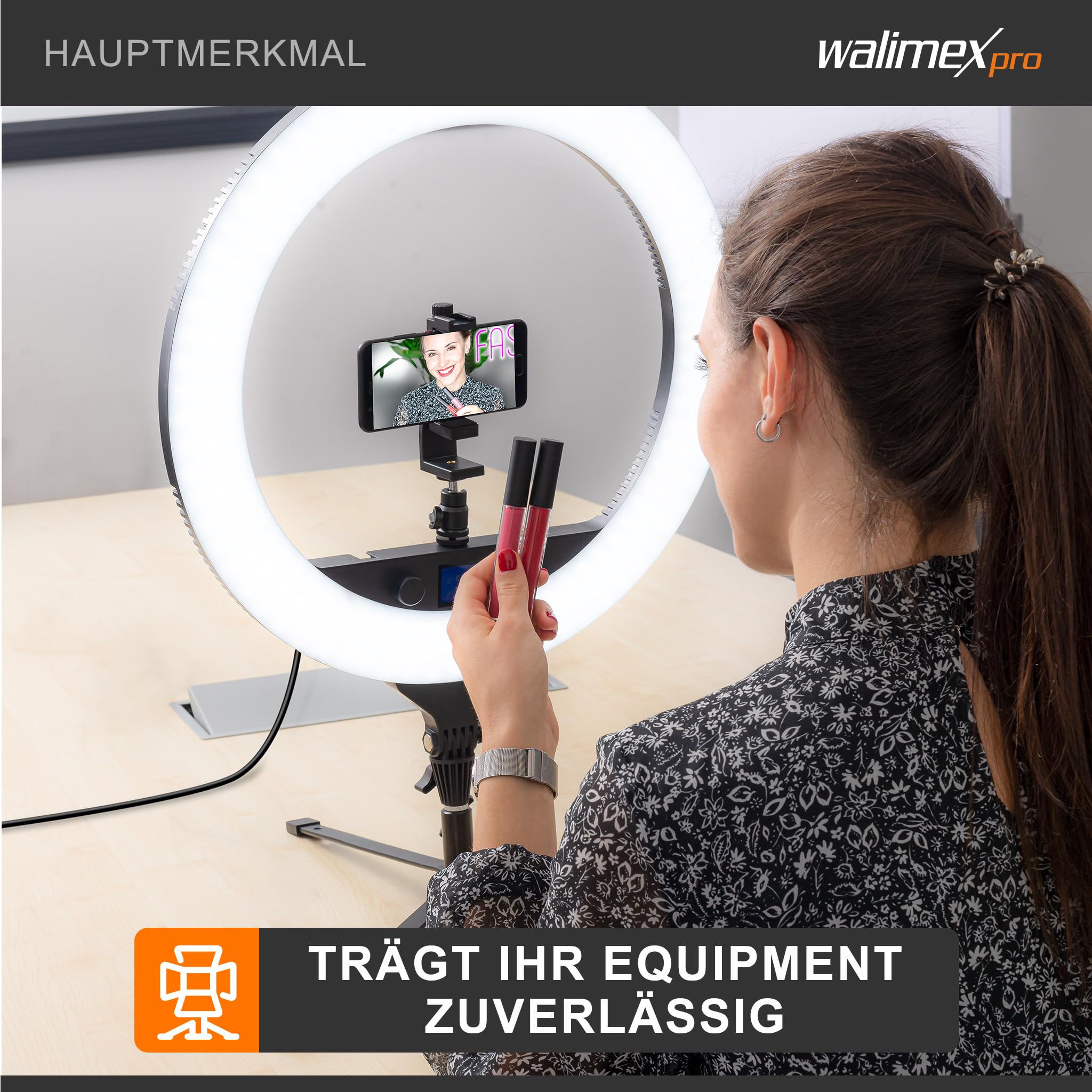 Walimex Lampenbodenstativ