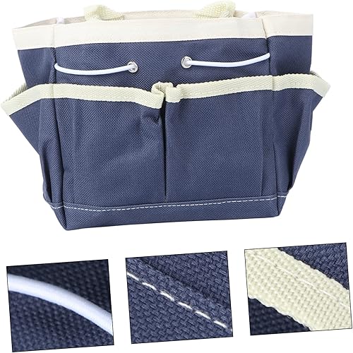 Miniatura 8 de Bolsa organizadora de bolsillo, plegable, para herramientas de plantas, cubo de jardín, organizador de almacenamiento de jardinería, cesta de