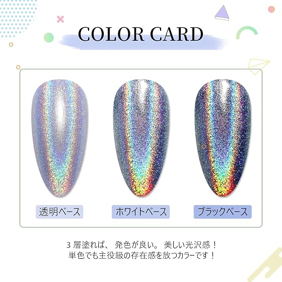 武漢市ボルンプリティー輸出入貿易会社 BORN PRETTY マニキュア ユニコーンネイル レーザーグリッター ネイルポリッシュの商品画像