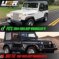 Vista 2 de USR DEPO 94-95 YJ - Luces de señalización laterales COMBO ahumadas para parachoques delantero + juego de luces de marcador lateral