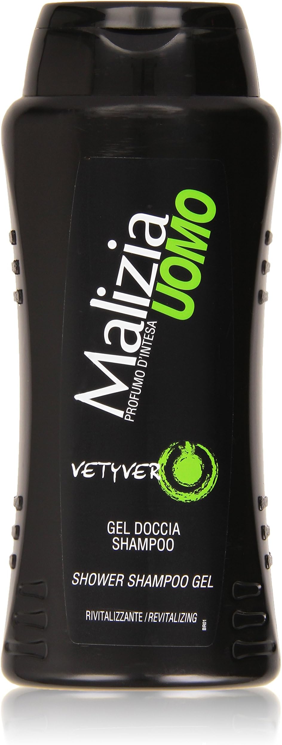 Malizia Shower Gel Shampoo, Men, Perfume of Understanding - 250 ml