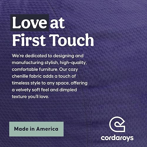 Miniatura 21 de CordaRoy's Puf de felpilla, silla convertible que se pliega de puf a cama, como se ve en Shark Tank, color carbón, tamaño Queen