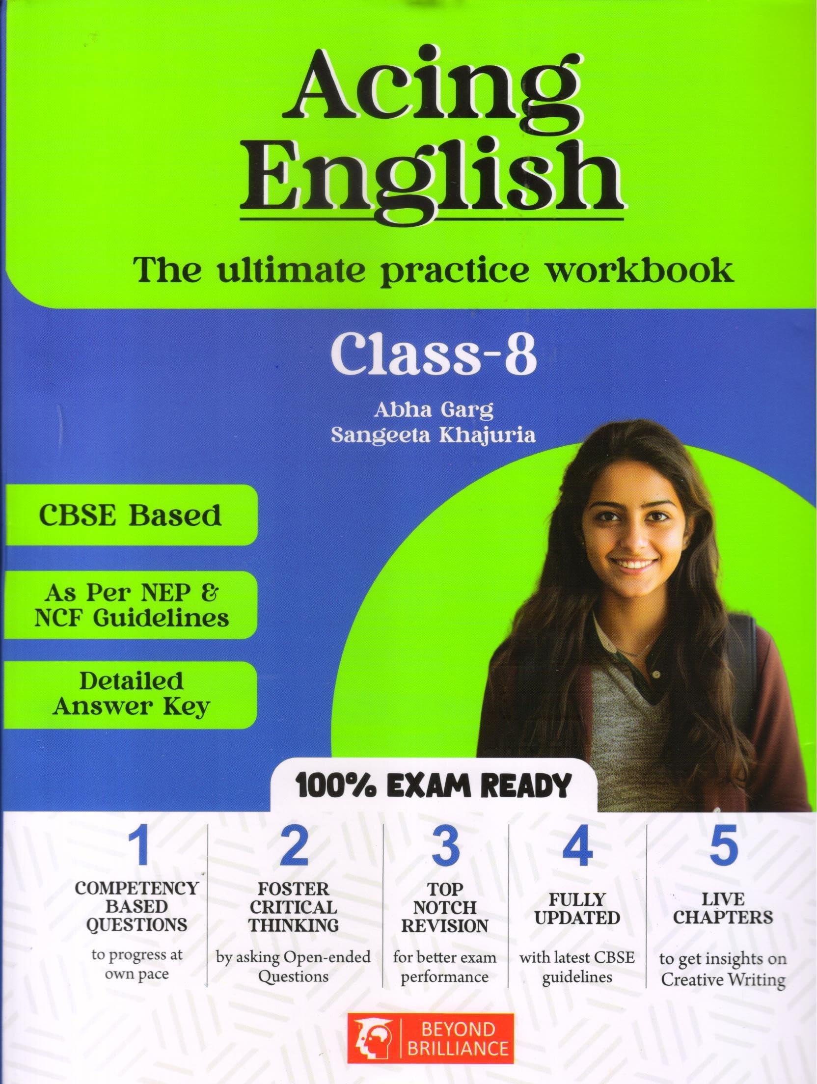 Acing English The Ultimate Practice Workbook Class-8 : Amazon.in