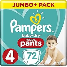 Pampers Baby-Dry Pants Size 4 Nappy Pants