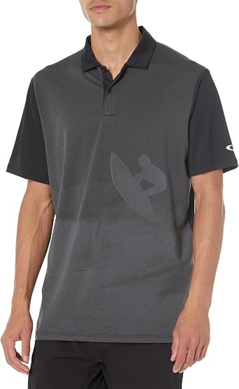 Oakley Mens Oakley Jacquard Printed Polo