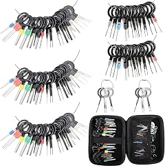 Terminal Pin Removal Tool Kit 82 Pcs Depinning Electrical Connector Pin Extractor Tool Set Wire Terminal Release for