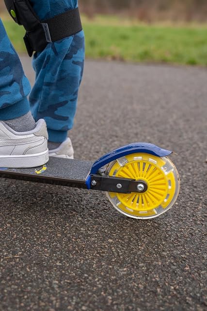 Foto 5 de 5 de Batman Patinete Infantil para niñas y niños, Plegable en línea, Patinete Iluminado Ajustable