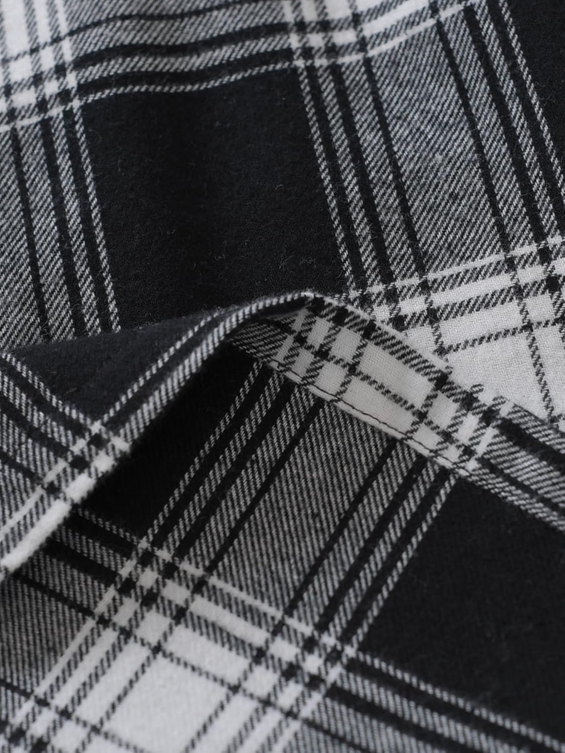 Latuza Women's Warm Cotton Flannel Nightgown Full Length Long Sleeve - Image 7