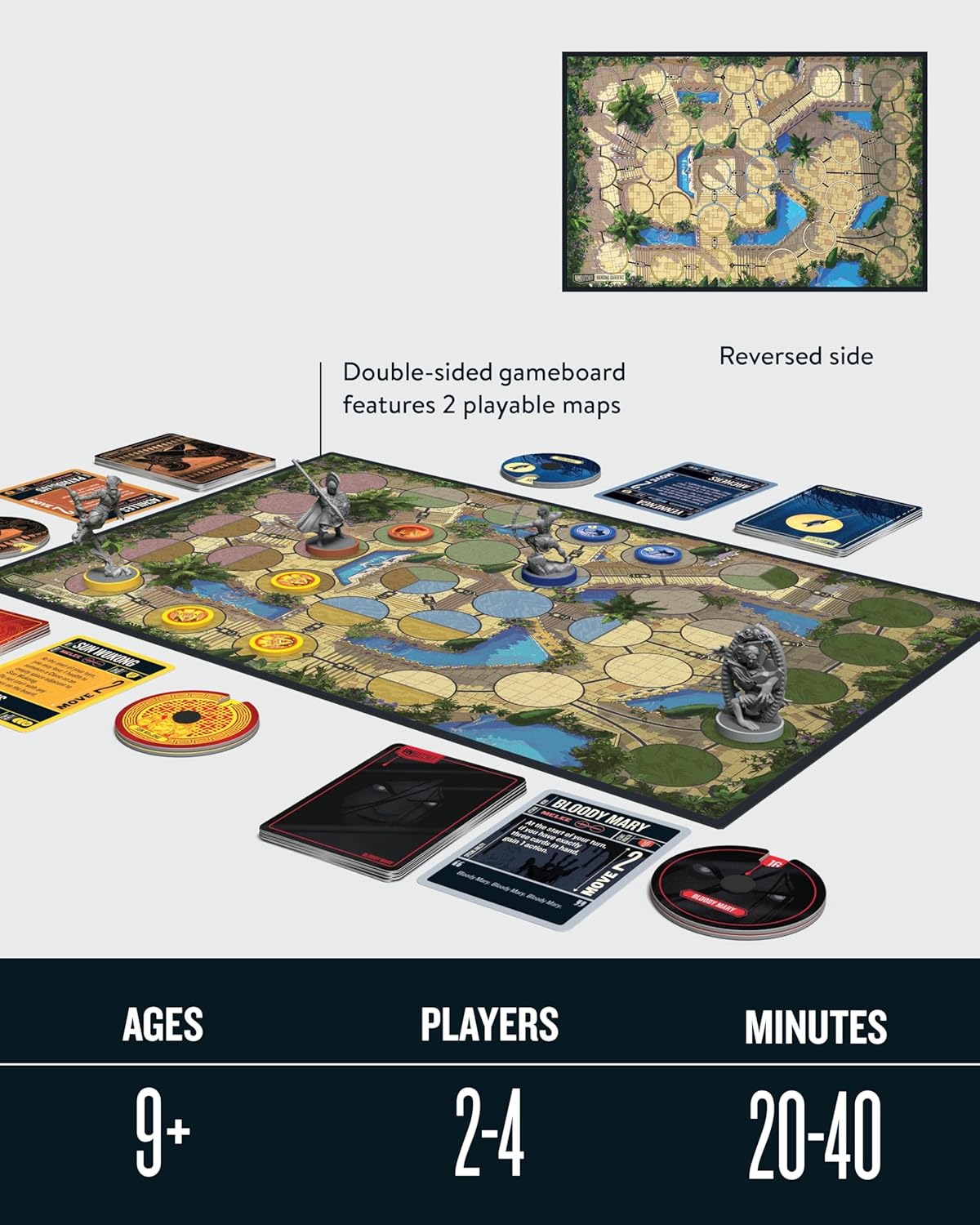 Restoration Games Unmatched Battle of Legends Vol 2 - Strategy Board Game for 2 to 4 Players - Expansion with 4 New Heroes and Battlefield - 20-40 Min Playtime - Ages 9+