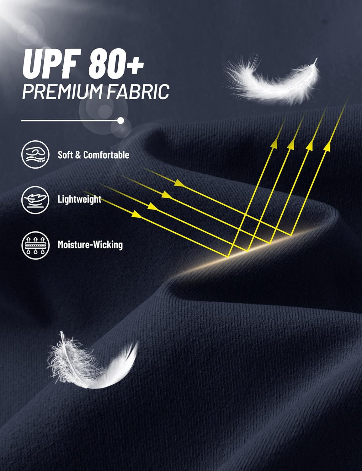 TACVASEN Men's Pocket T-Shirt UPF 80+ Short Sleeve Soft Crew Neck Lightweight Tee Summer Casual Basic Plain Tshirts - Image 5