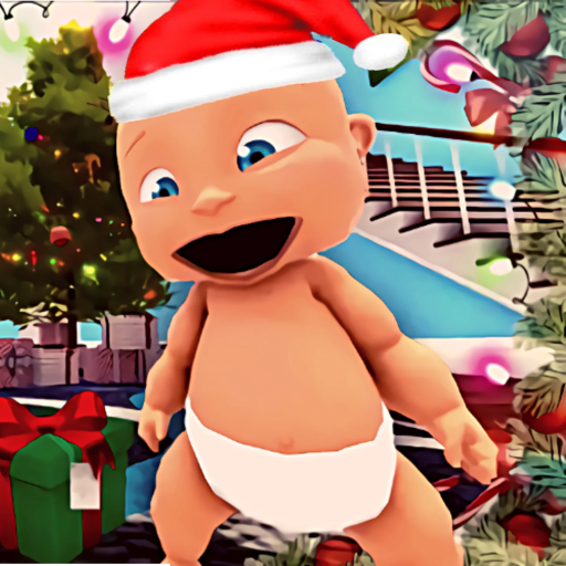 Find Your Crazy Santa Daddy & Naughty Baby Hide and Seek Fun 3D Games ...