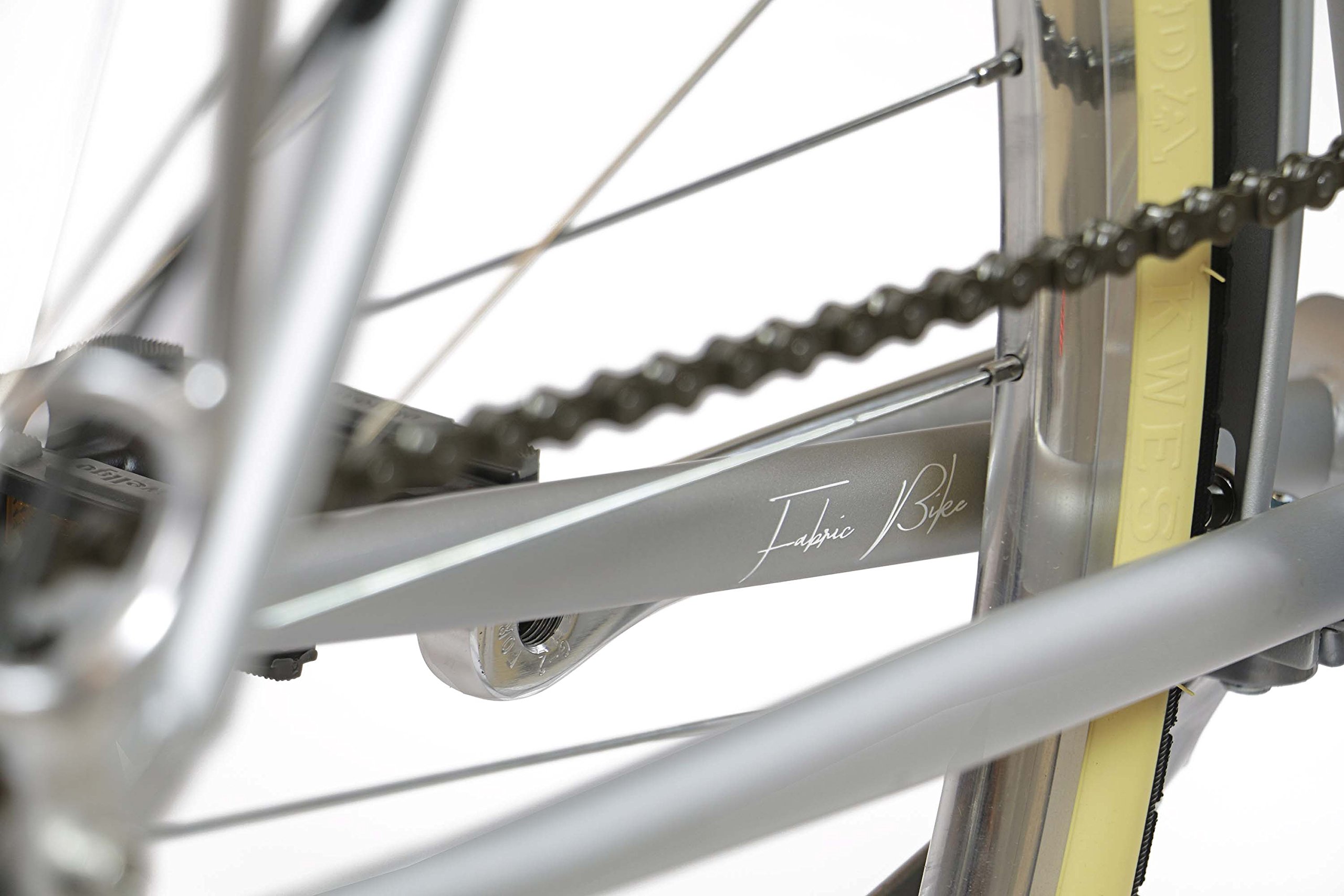 FabricBike Bicicleta Cesta Vélo de Ville Classique Homme, Classic Matte Grey Deluxe, L-58cm