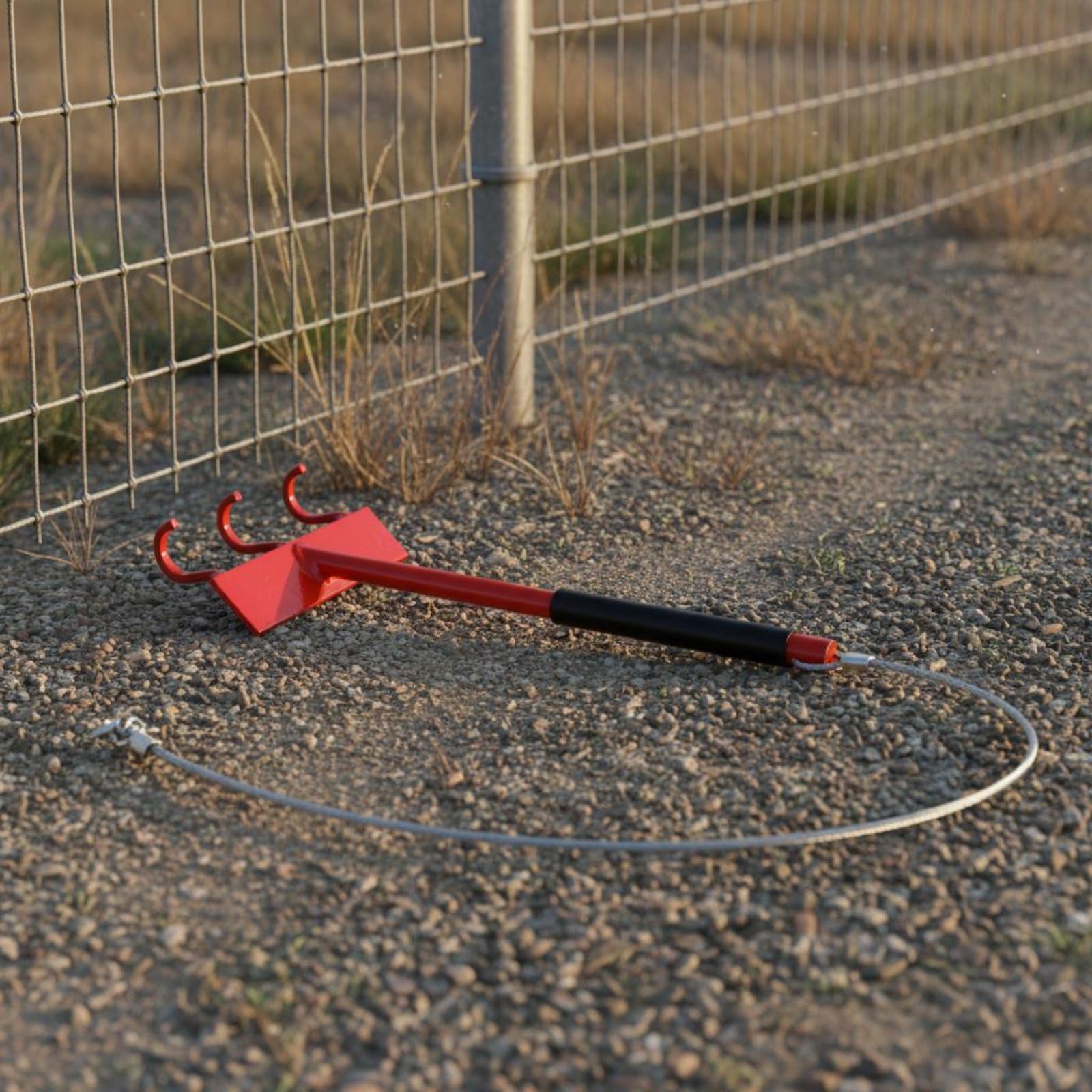 Xgdsnly Tensionatore per Recinzione Utensile Tendifilo Tirafilo Tendirete in Gancio E Uncino per Allineare E Tendere Cavo di Trazione su Adatto a Agricoltura Edilizia Strutture Sportive