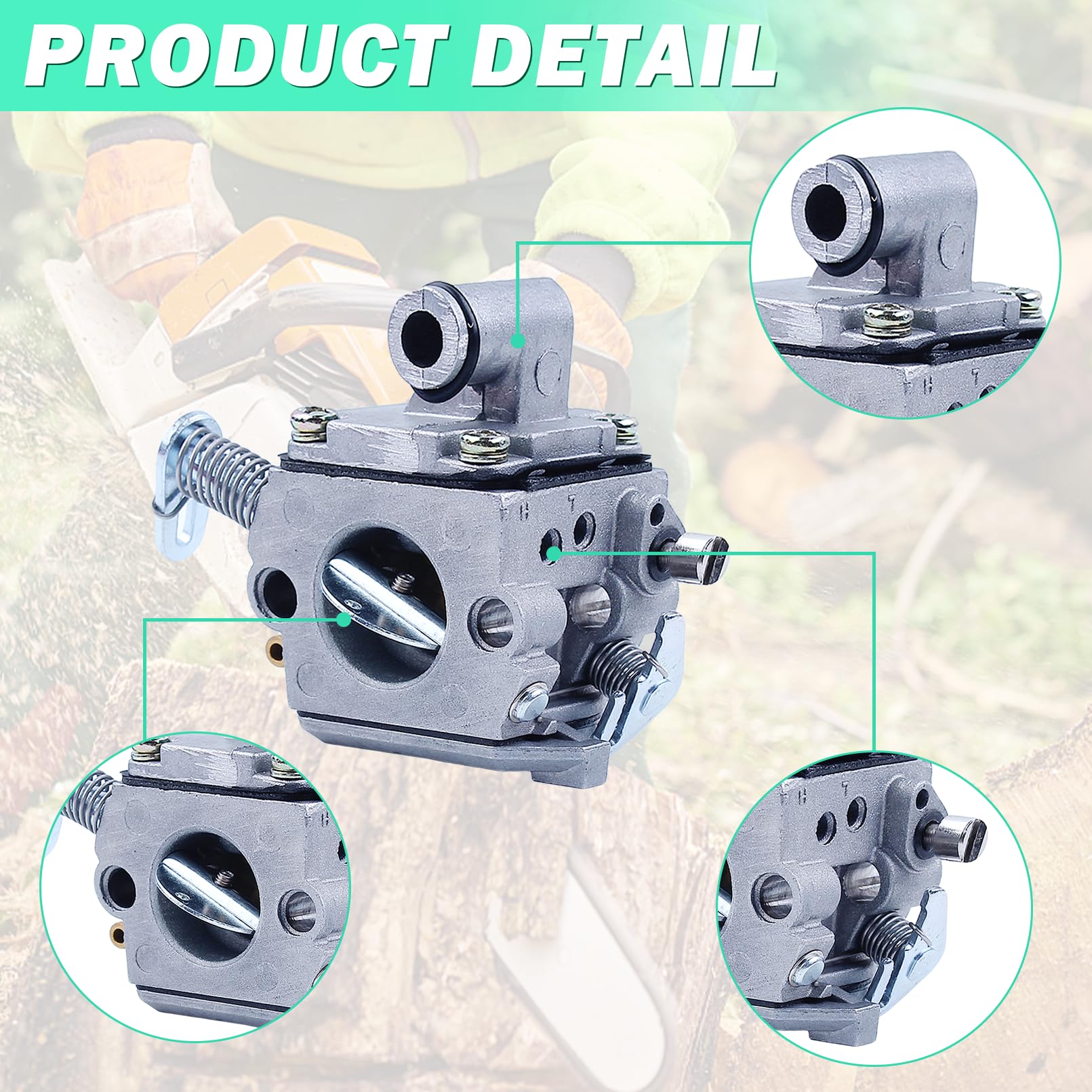 YUM Carburateur De Tronçonneuse Accessoires De Quincaillerie En