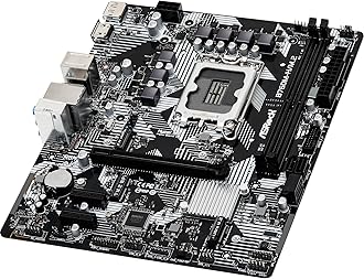 ASROCK Carte Mère B760M-H/M.2 DDR5 (Intel LGA 1700) Micro ATX