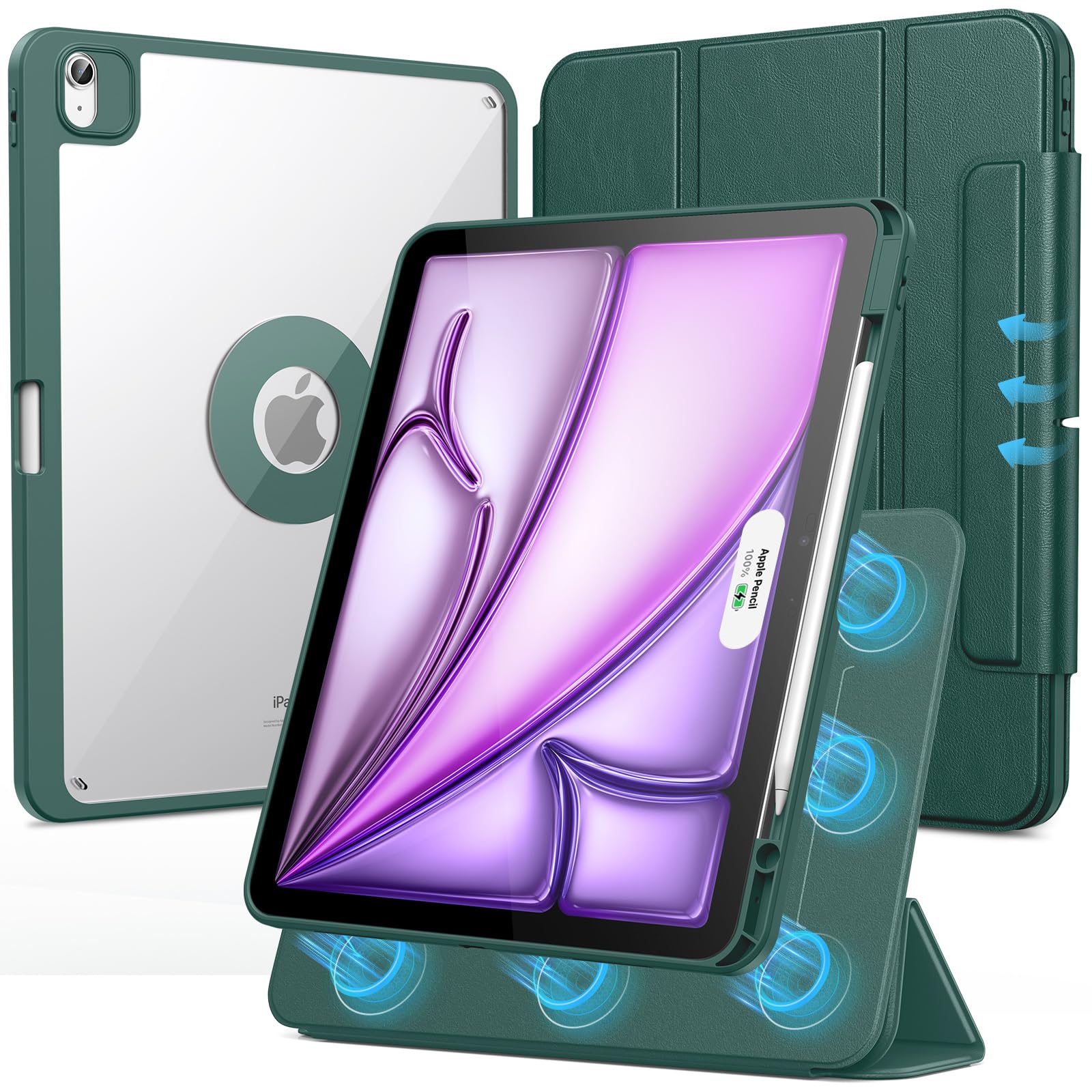 Amazon.com: SPARIN Case for iPad Air 13 Inch M4 2026/M3 2025/M2