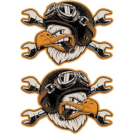 Adesivo Retrò Old School - Sticker Vintage Per Auto, Moto, Casco E Garage (#12 Made In Garage) - Foto 2