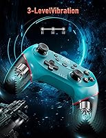 Vista 4 de Switch Pro Controller, Wireless Switch Controller for Switch 2/Lite/OLED, Bluetooth Gaming Controller with Hall Effect Joystick, Controller for
