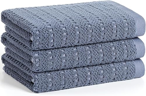 Miniatura 14 de SALAS Toallas de cocina para cocina, toallas de mano de algodón a granel, paños de cocina a cuadros de 390 GMS para secar platos con lazo para 4