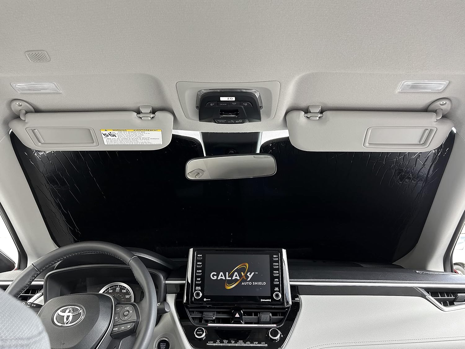 Custom Fit Windshield Sun Shade for 2022 2023 2024 2025 2026 Toyota Corolla Cross SUV, Insulated Window Sunshade Privacy Accessories Blockout UV Reflector
