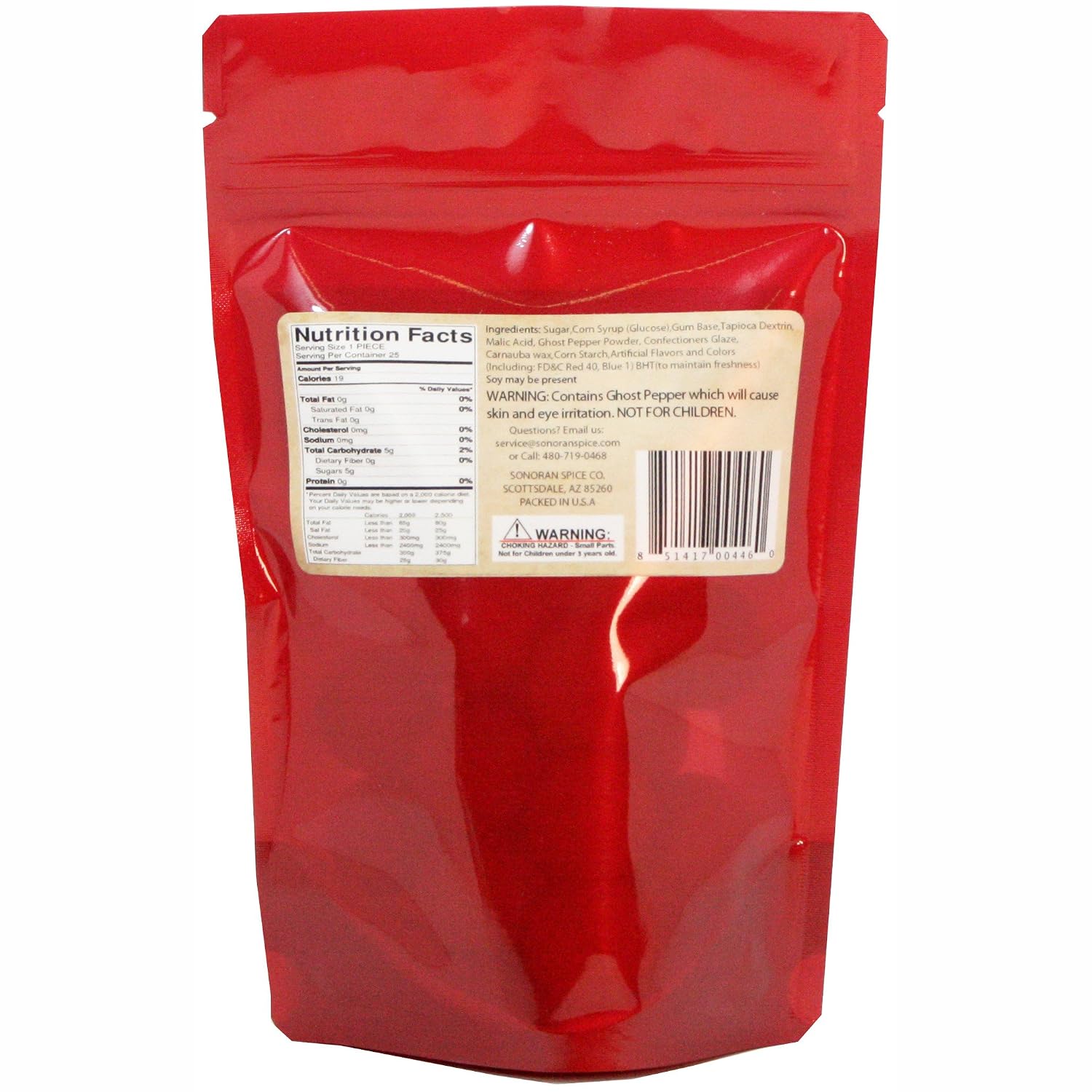 Sonoran Spice Cinnamon Ghost Pepper (Bhut Jolokia) Gumballs