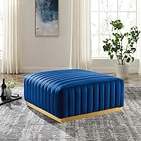 Vista 302 de Modway Conjure - Sofá seccional tapizado de terciopelo de alto rendimiento, con canal, silla sin brazos en negro y gris