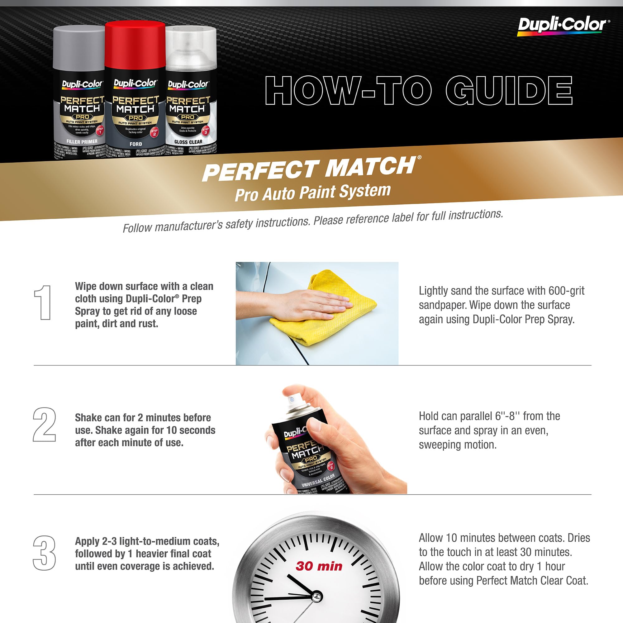 Amazon.com: Dupli-Color Perfect Match Premium Automotive Paint