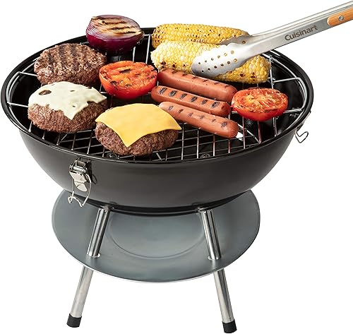 Miniatura 7 de Cuisinart CCG-216 Parrilla de carbón portátil, 16 pulgadas, color negro