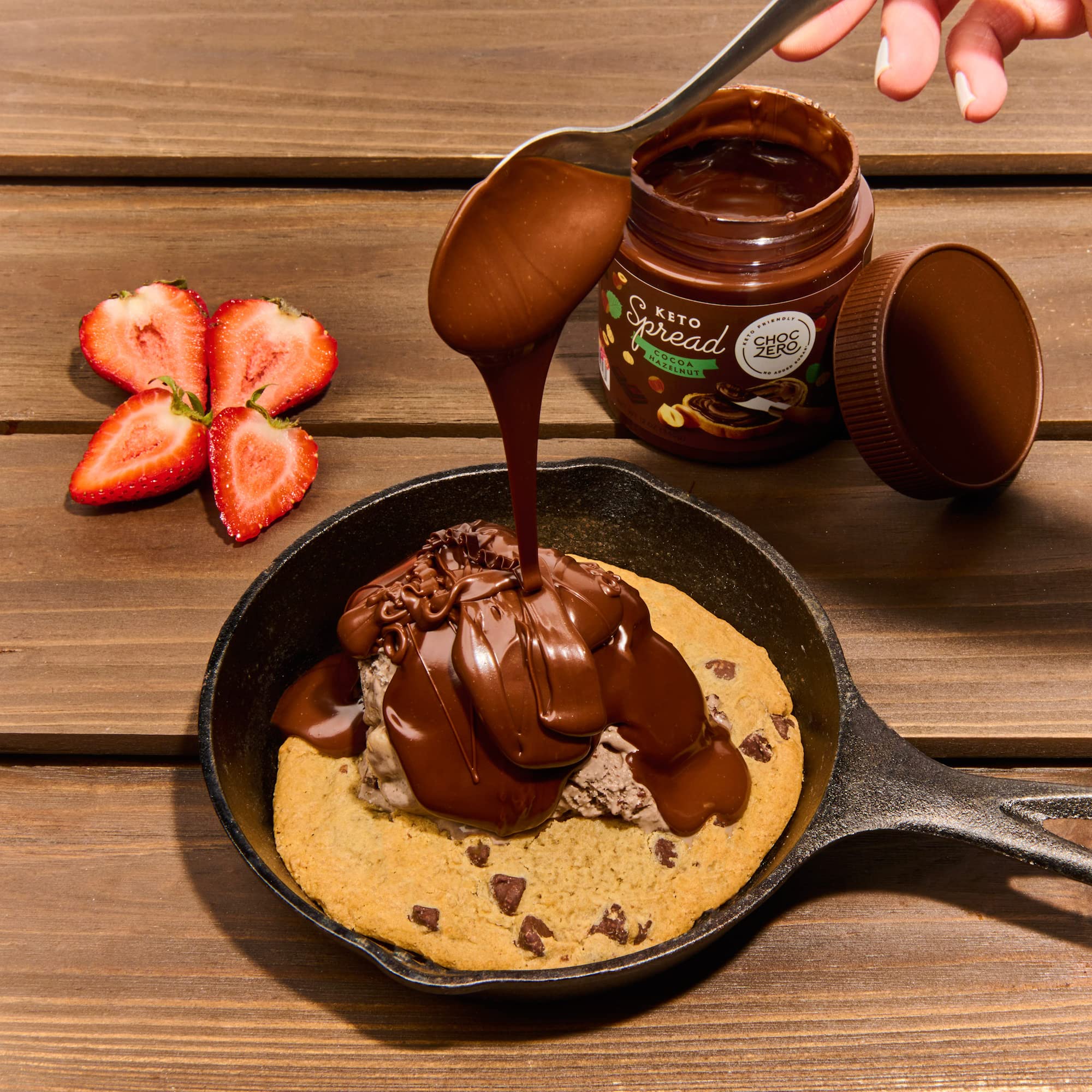 Buy ChocZero Keto Milk Chocolate Hazelnut Spread Keto Friendly, No