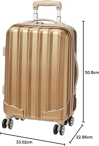 Miniatura 153 de Rockland - Maleta de viaje Melbourne, rígida y expandible, con ruedas giratorias, Azul