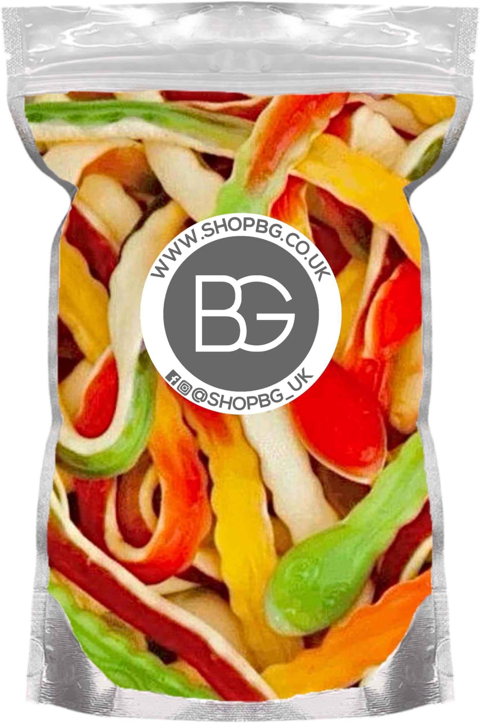 BG Pick & Mix Sweets Candy Pick n Mix Choose Your Sweetie Pouch 800g (- Yellow Bellies)