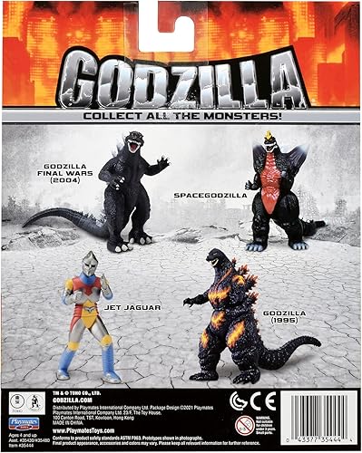 Miniatura 5 de PlayMates Godzilla TOHO Classic - Figura clásica de Jaguar Jet de 6.5 pulgadas