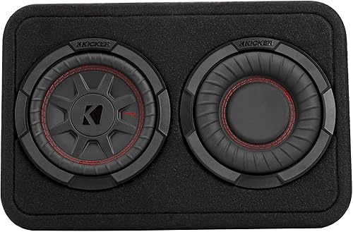 Miniatura 3 de KICKER Subwoofer 48TCWRT672 CompRT 6.75" en carcasa de perfil delgado, 2ohm