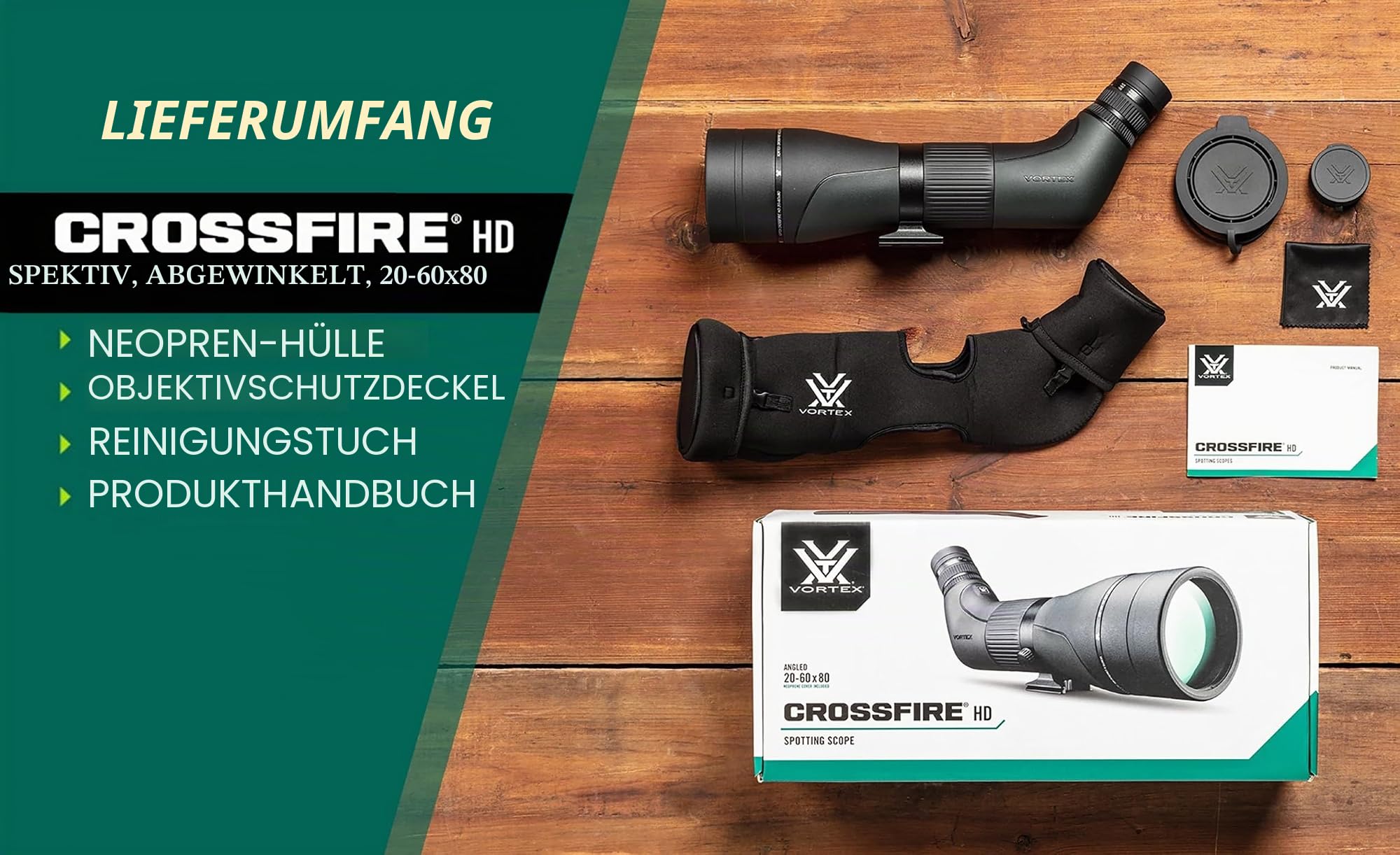 Vortex Optics Crossfire HD Ortungsbrille