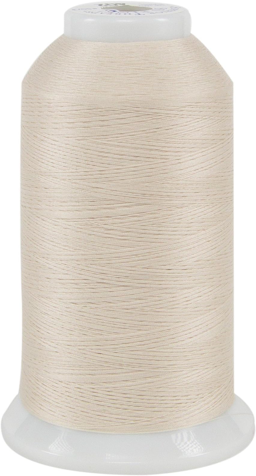 So Fine 3-Ply 50 Weight Polyester Sewing Thread Cone - 3280 Yards (Pearl)