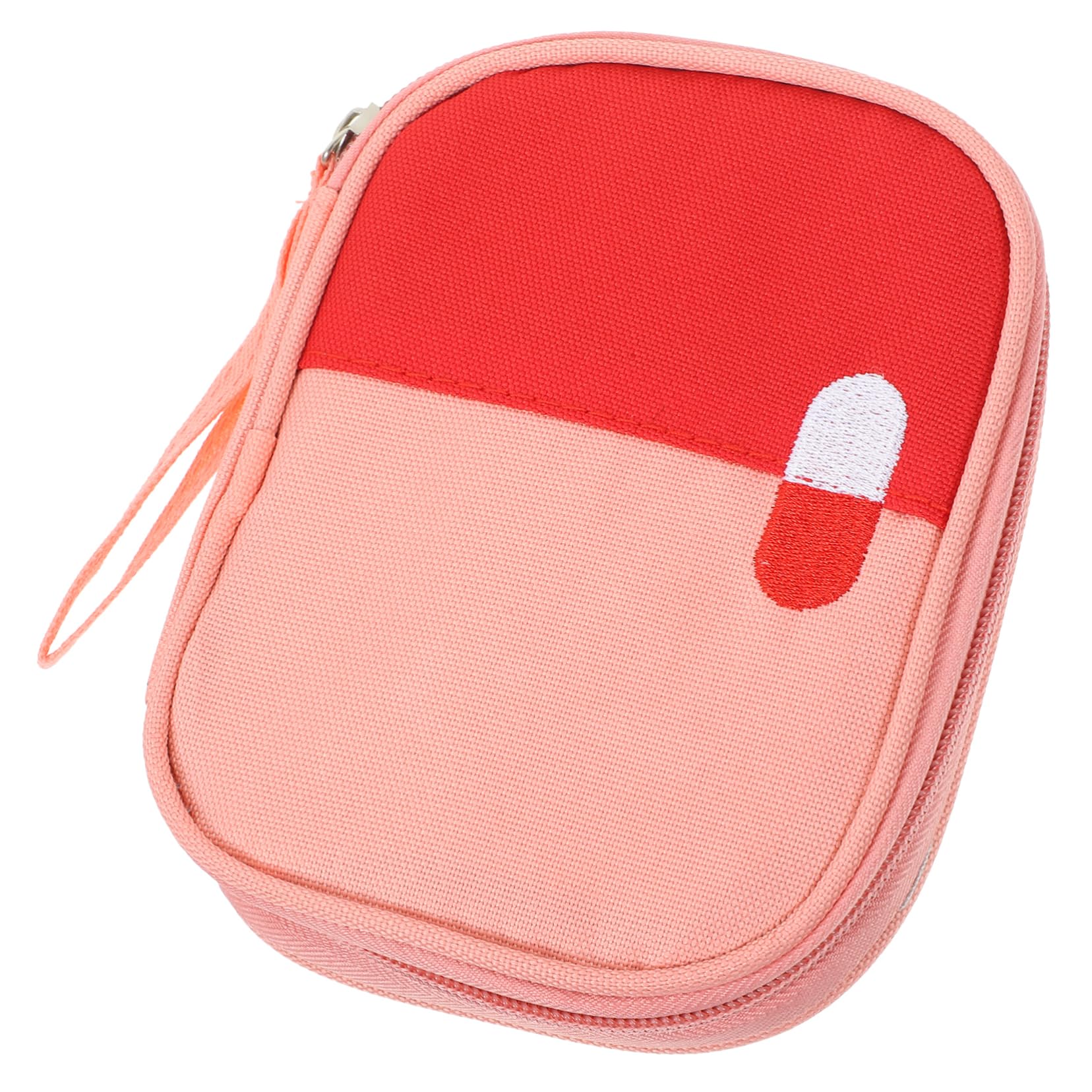 PACKOVE Travel Nursing Bag Household First Aid Pouch Small First Aid Kit Medicine Pouch Oxford Cloth
