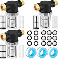 Vista 1 de Retisee Washing Machine Water Filter Water Hose Filter Sediment Filter Inline Water Filter for Hose Garden Hose Filter Pressure Washer Filter with