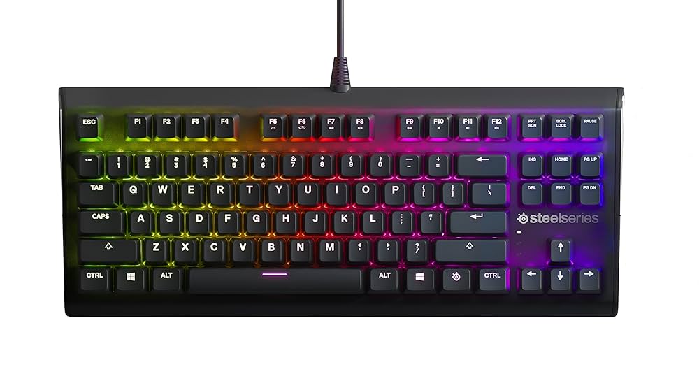 SteelSeries APEX Ｍ750 TKL PUBGEdition SteelSeries 64726 Apex M750 TKL PUBG Edition Gaming Keyboard