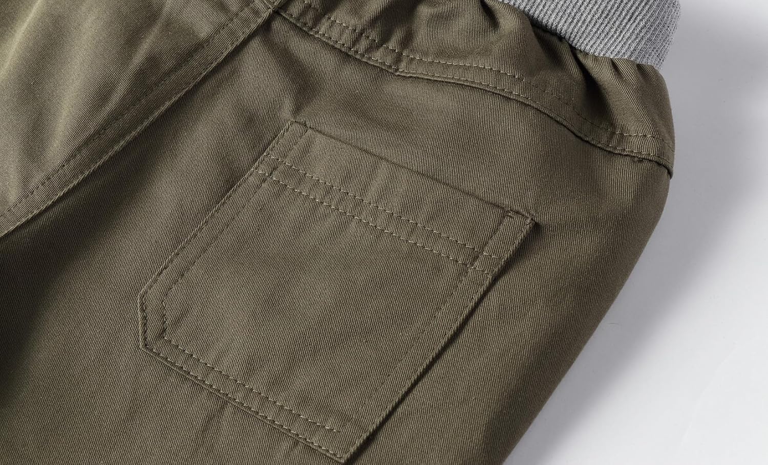 Mud Kingdom Toddler Boys Cotton Pull On Pants Adjustable Elastic Waist 3-9 Years - Image 6