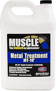 Muscle Metal Treatment MT-10, 1 Gallon, Anti-Friction Lubricant Additive