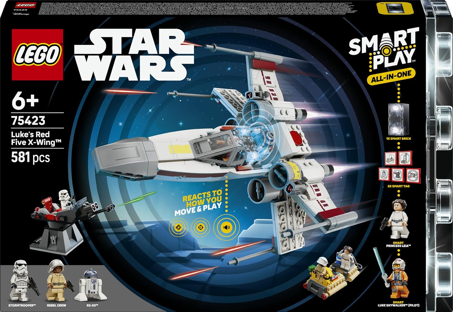 LEGO Star Wars SMART Play: Luke's Red Five X-Wing - 75423