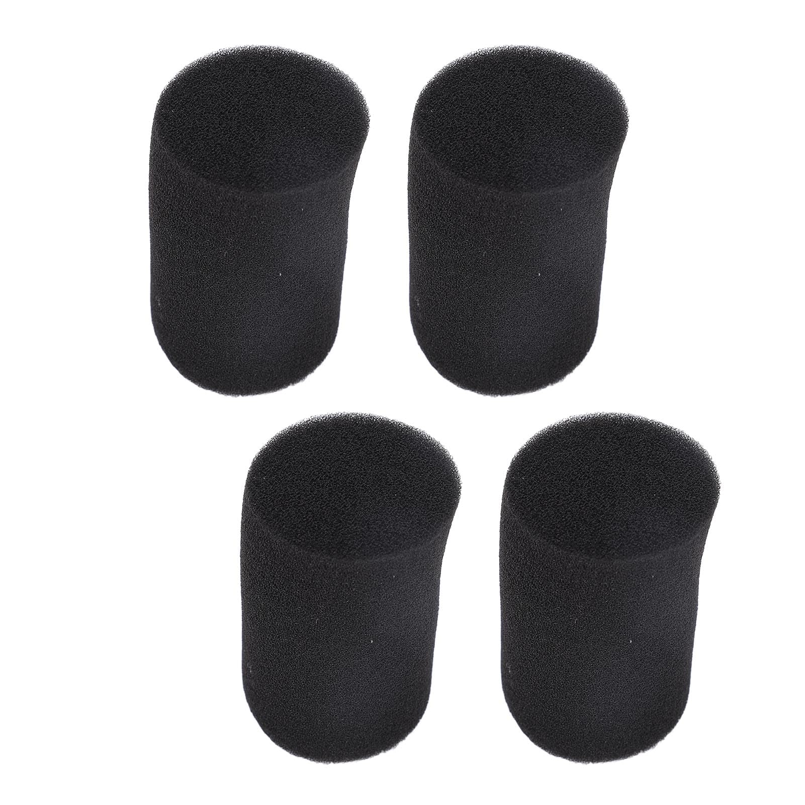 4Pcs 35mm x 50mm Speaker Port Tube Sponge, Subwoofer Bass Reflex Tube Bass Woofer Box Port Tube Vent Sponge for Enhanced Sound Effect