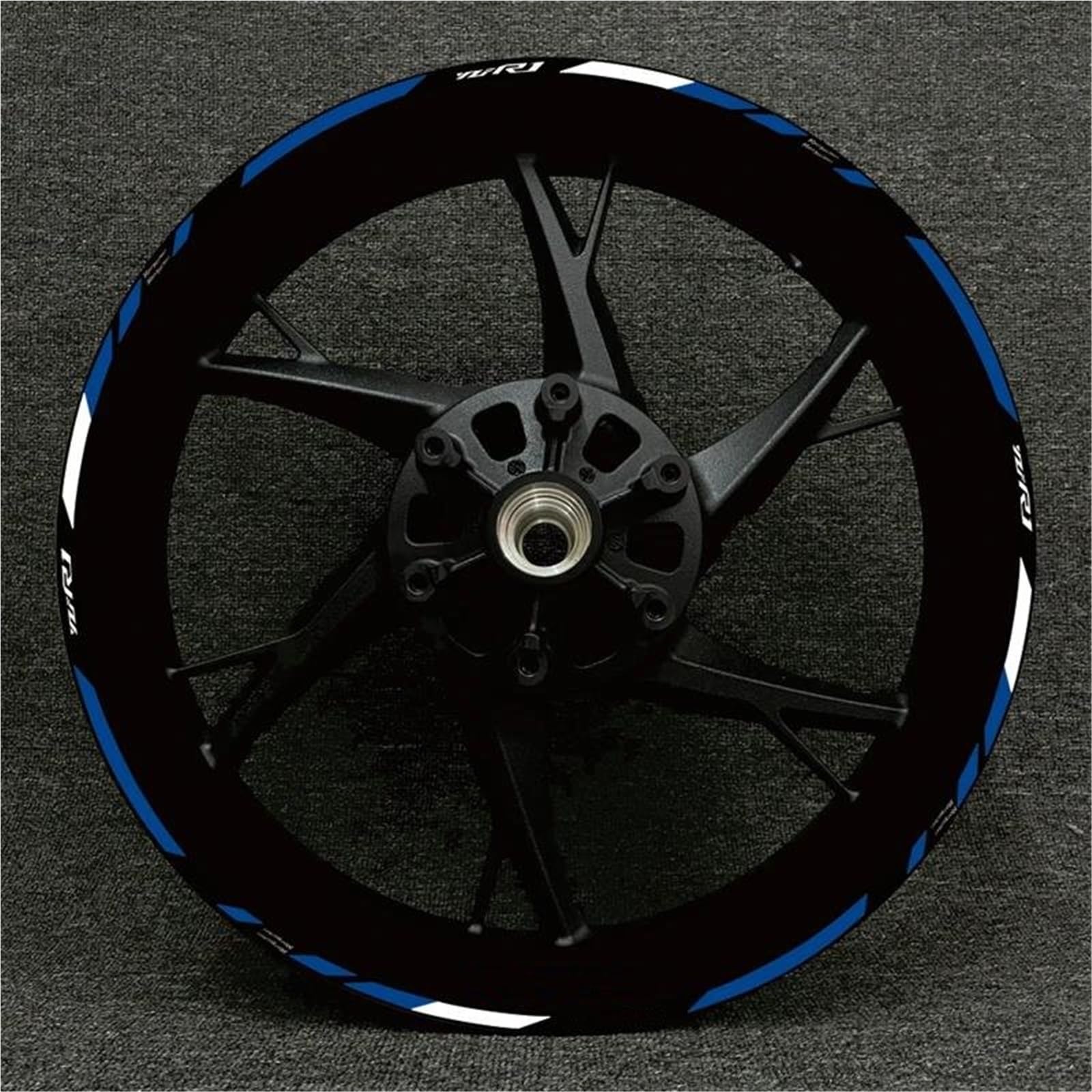 Wheel Stickers Motorcycle Wheel Stickers Rim Reflective Decal for YZFR1 YZF-R1 YZF R1 Stripe Decals Hub Sticker Rim Reflective Decal